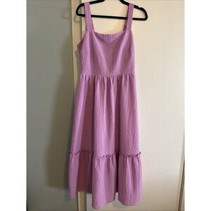 Lucy Paris Lilac Maxi Dress Sleeveless Women’s Size Large